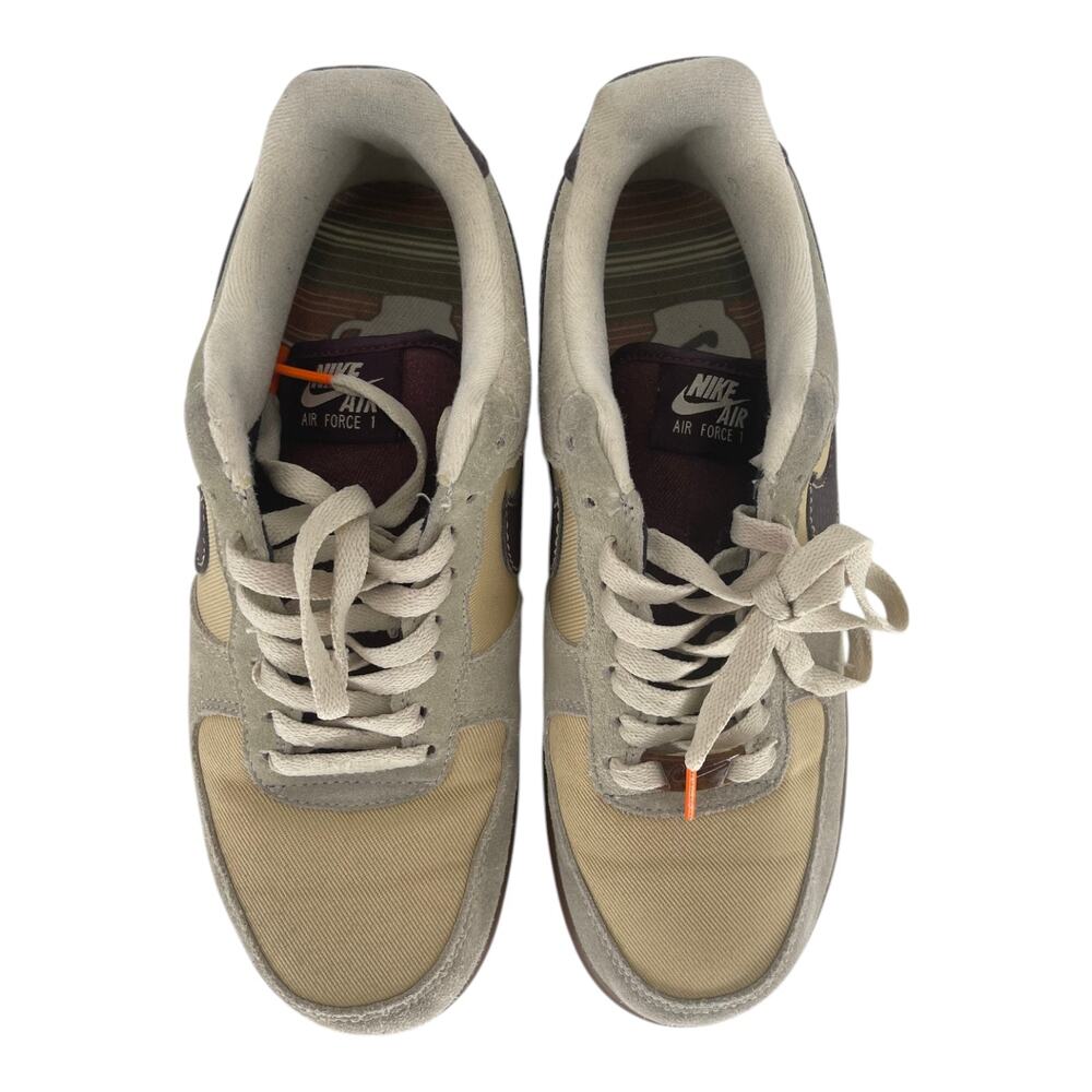 Nike Air Force 1 Low '07 LV8 Beige Brown Gum DD5227-234 Men's Size 7 - Picture 2 of 9